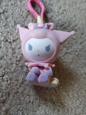 Kuromi Unicorn Keychain